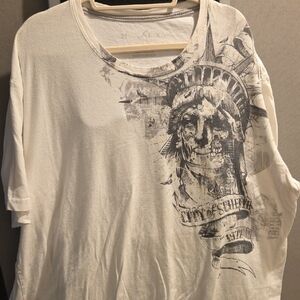 Marc Ecko White Short Sleeve Tees Casual Collection